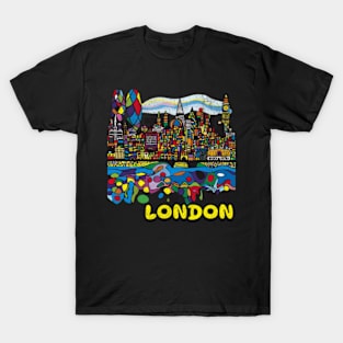 London England UK Pop Art Urban Wanderlust Europe Britain T-Shirt